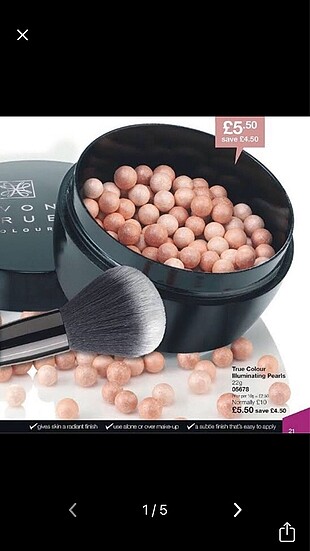 Avon allık sıfır ürün