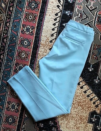 Zara Bebe mavisi kumaş pantolon