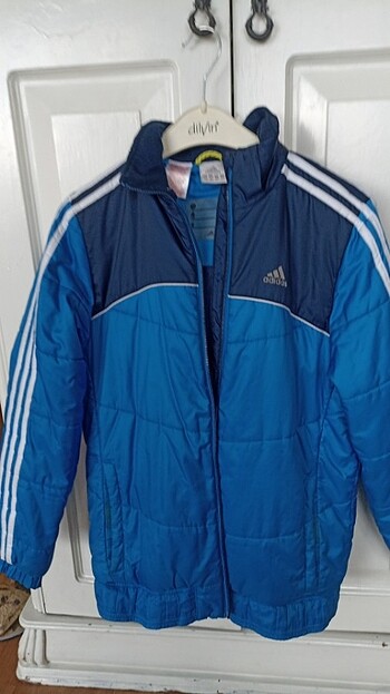Mavi adidas mont - Görsel 3