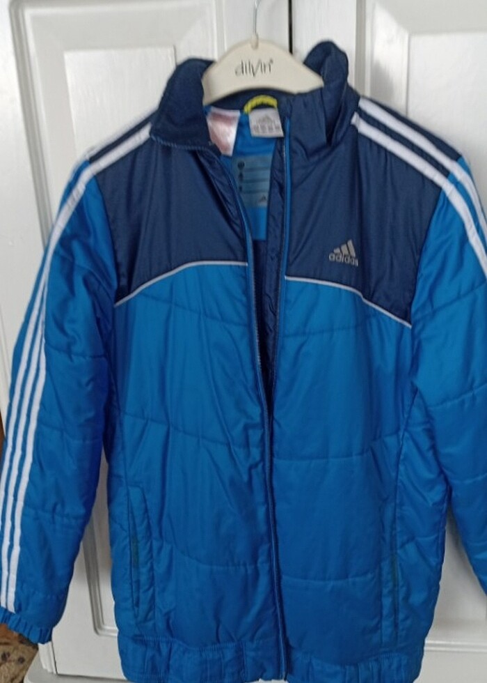 Mavi adidas mont - Görsel 3