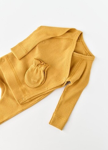 4 parça set organik pamuk - Görsel 6