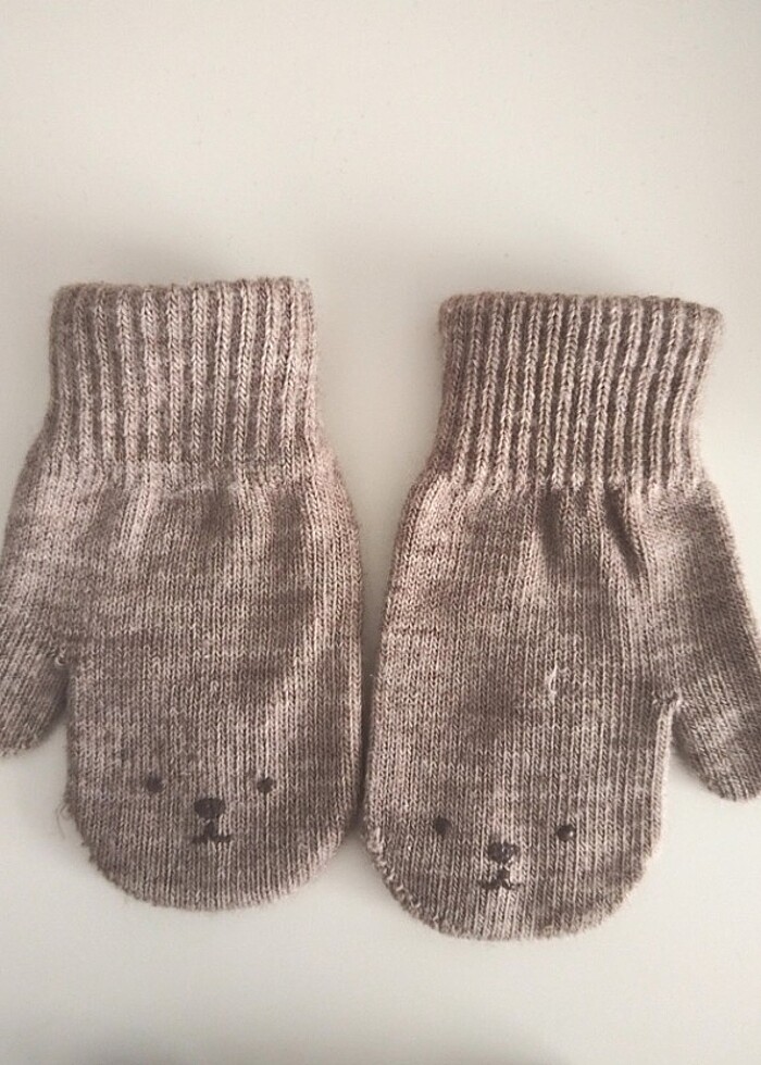 H&M 2'li Eldiven Seti (1-2 yaş) - Görsel 3