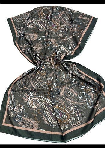 Bohem Çok Renkli Kadın Şal - Görsel 6