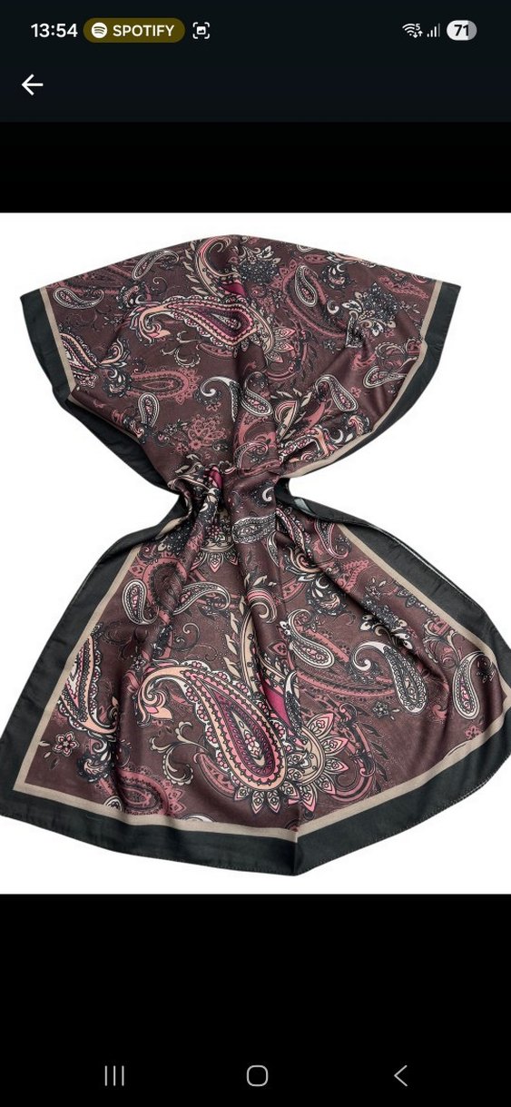 Bohem Çok Renkli Kadın Şal - Görsel 2