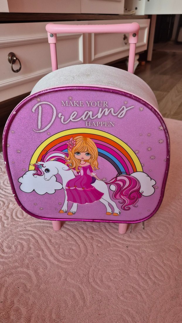 Renkli Pembe Çocuk Okul Çantası Tweety Desenli - Görsel 2