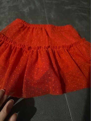BG Store Bg baby şort astarlı tül etek