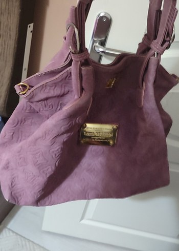 Louis Vuitton Mor Süet Kadın Çanta