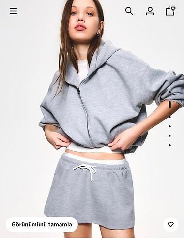 Bershka şort etek