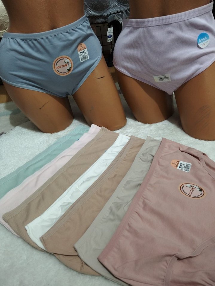 Kadın Pastel Mini Atletik İç Çamaşırı - Görsel 2