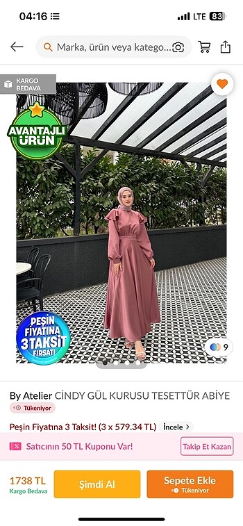 Tesettür abiye