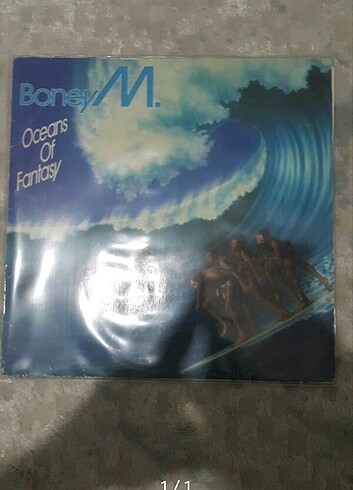 Boney m LP plak temiz