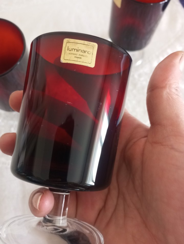 vintage luminarc - Görsel 2