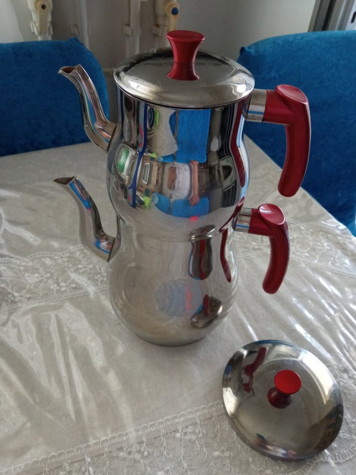 tuna çelik çaydanlık - Görsel 2