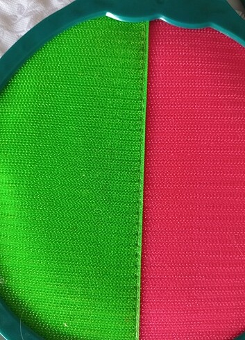 İki adet Plastik yapıskanlı raket - Görsel 3