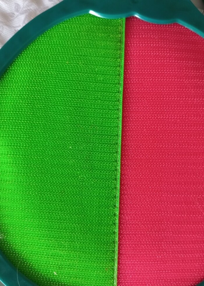 İki adet Plastik yapıskanlı raket - Görsel 3