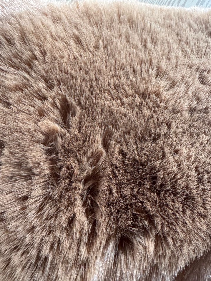 Kürklü etek shein peluş - Görsel 3