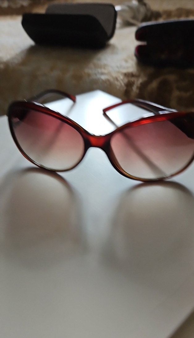 Kahverengi Tokalı Kadın Güneş Gözlüğü - Görsel 2