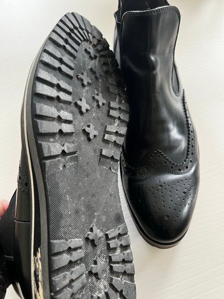 Siyah Deri Erkek Ofis Botu - Görsel 3