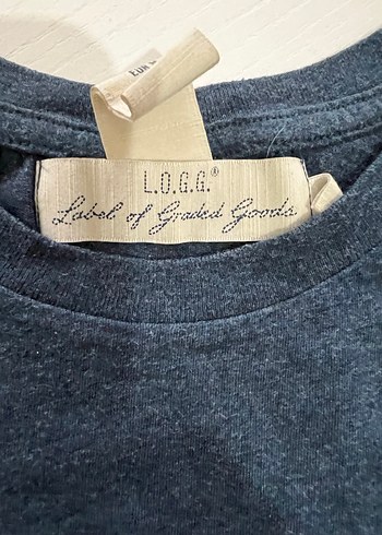 Mavi Baskılı Erkek Denim Tişört - Görsel 2