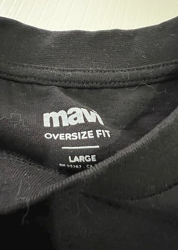 Siyah Baskılı Kısa Kollu Erkek Tişört - Görsel 2