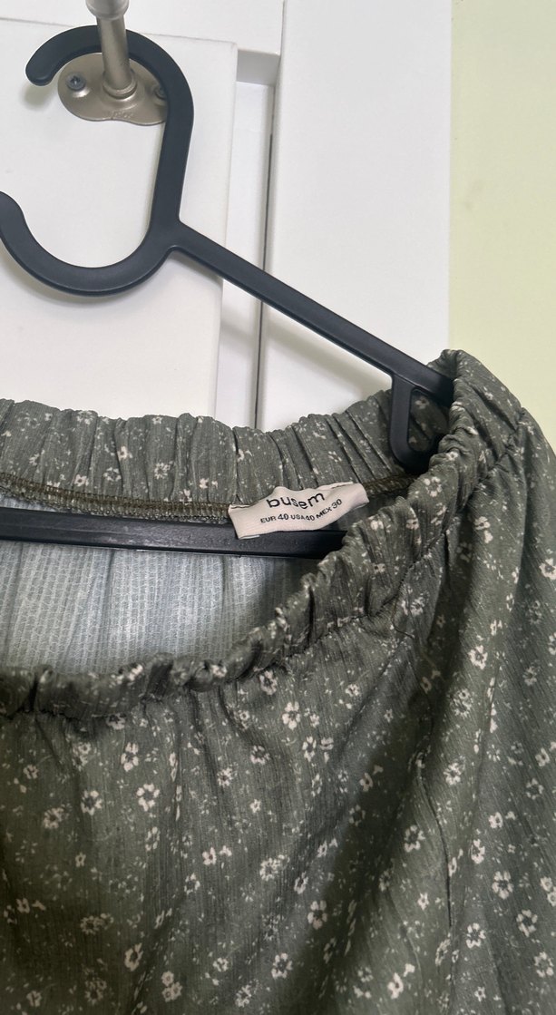 Gri Bohem Salaş Uzun Etek - Görsel 2