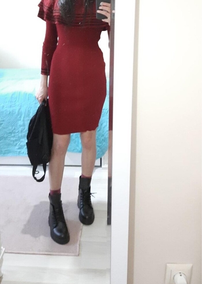 Triko elbise - Görsel 3