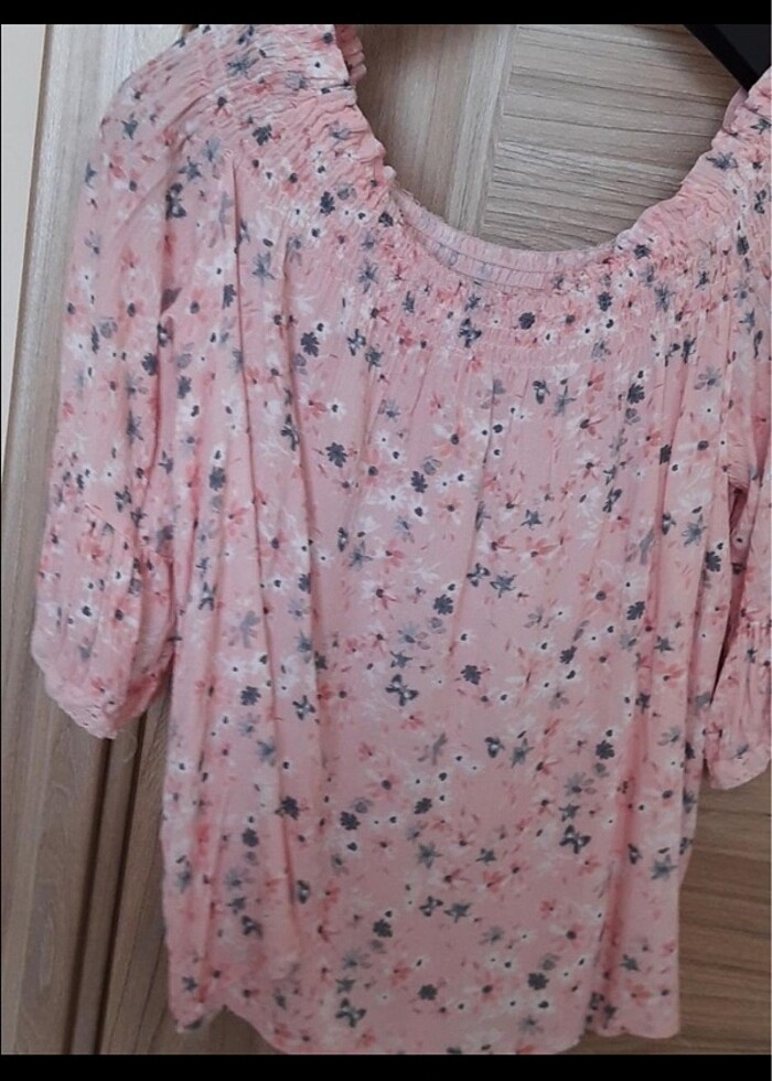 Fırfır renkli yazlık bluz - Görsel 2