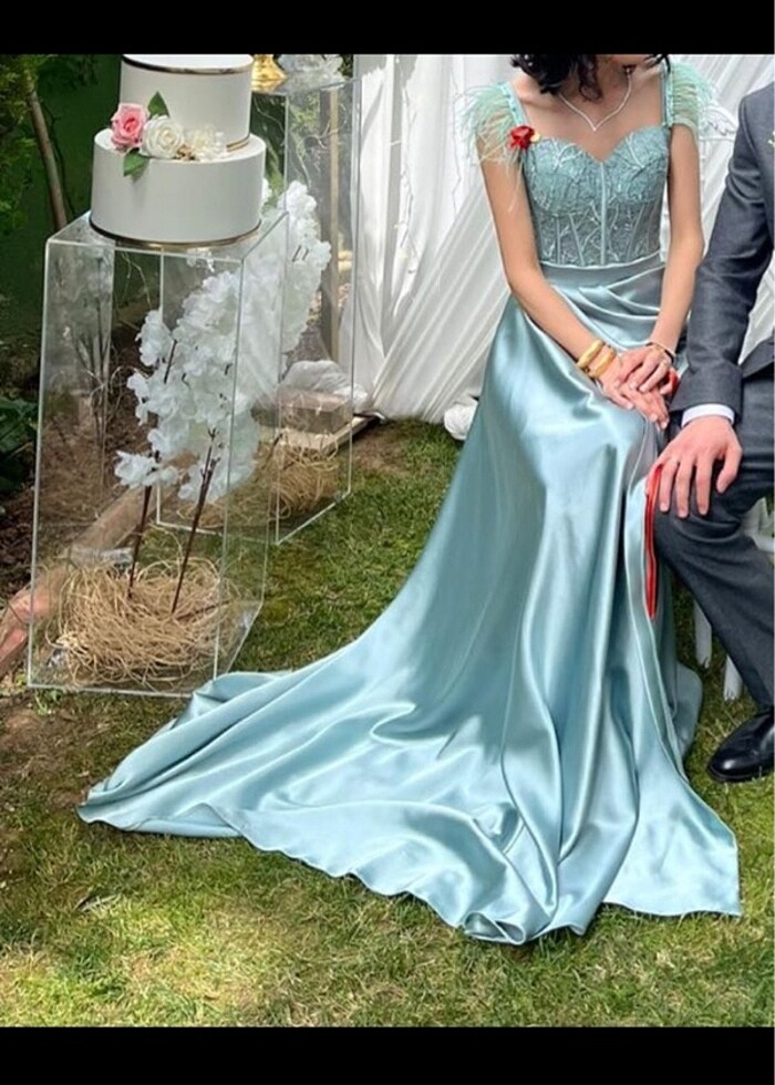 Nişan elbisesi abiye - Görsel 4