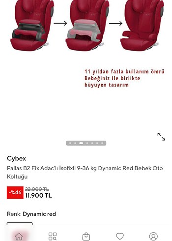 Cybex 360 derece Oto Koltuğu - Görsel 5