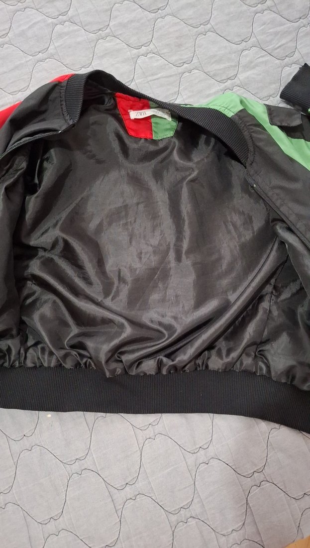 Erkek Çocuk Çok Renkli Fermuarlı Ceket - Görsel 5