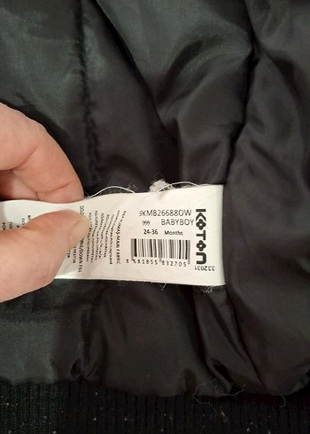 Kapüşonlu Kırmızı Siyah Deri Erkek Çocuk Mont - Görsel 6