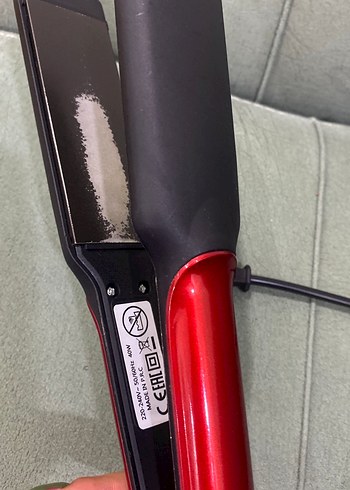 Kırmızı DEMPOWER Saç Düzleştirici - Görsel 2