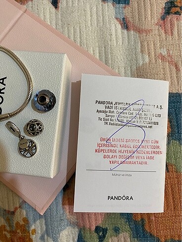  Beden lacivert Renk Pandora Charm