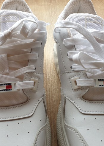 Tommy Hilfiger Beyaz Platform Spor Ayakkabı - Görsel 5