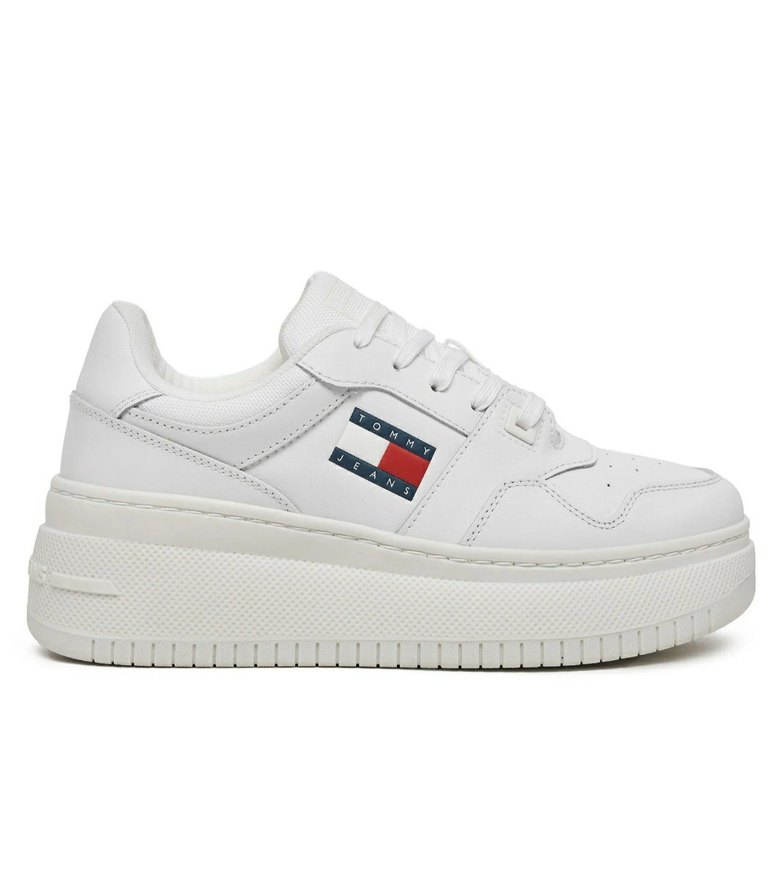 Tommy Hilfiger Beyaz Platform Spor Ayakkabı - Görsel 2