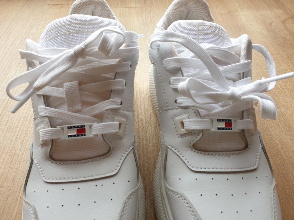 Tommy Hilfiger Beyaz Platform Spor Ayakkabı - Görsel 5