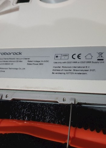 Roborock S5 Max Beyaz Robot Süpürge/aynı anda sil süpür - Görsel 9