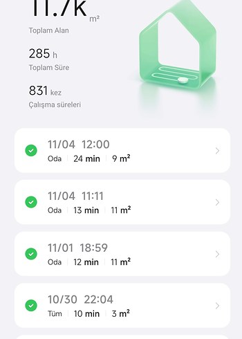 Roborock S5 Max Beyaz Robot Süpürge/aynı anda sil süpür - Görsel 10