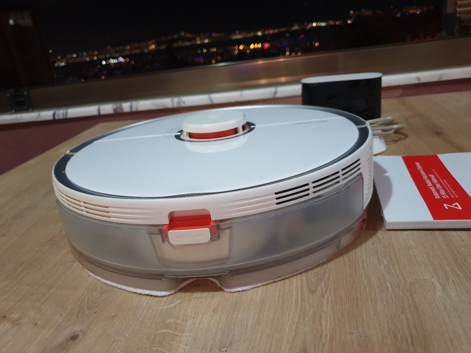 Roborock S5 Max Beyaz Robot Süpürge/aynı anda sil süpür - Görsel 5