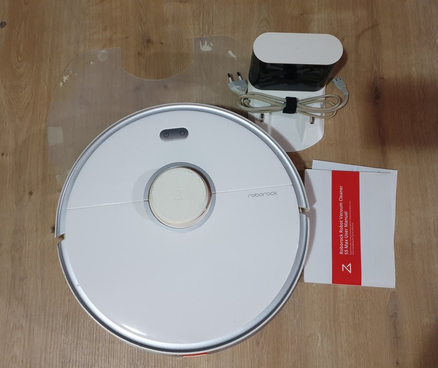 Roborock S5 Max Beyaz Robot Süpürge/aynı anda sil süpür - Görsel 4