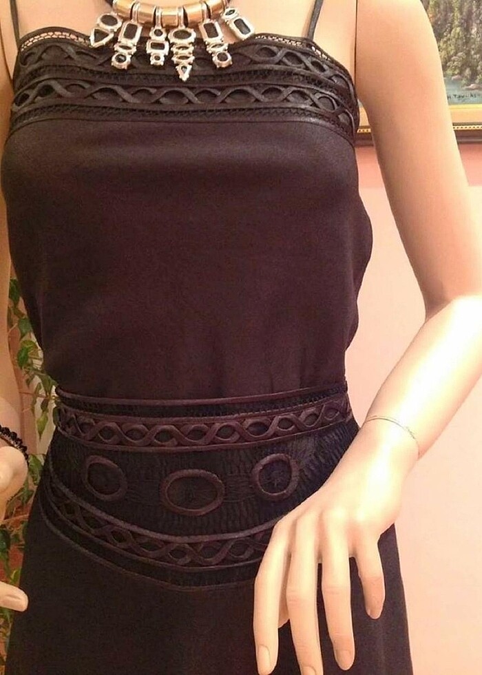 H&M,Rami,keten kumaş Siyah takım avrupadan/M - Görsel 3