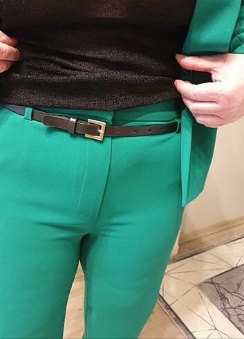 Jus de Pommes yeşil ceket pantolon takım yeni/40 - Görsel 5