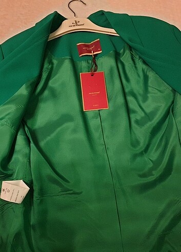 Jus de Pommes yeşil ceket pantolon takım yeni/40 - Görsel 7