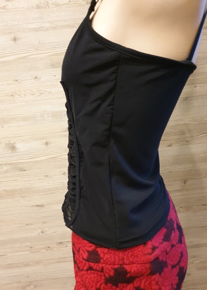 Koton askılı bluz M - Görsel 4