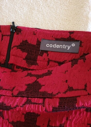 Adil ışık kırmızı siyah kalem etek M - Görsel 6