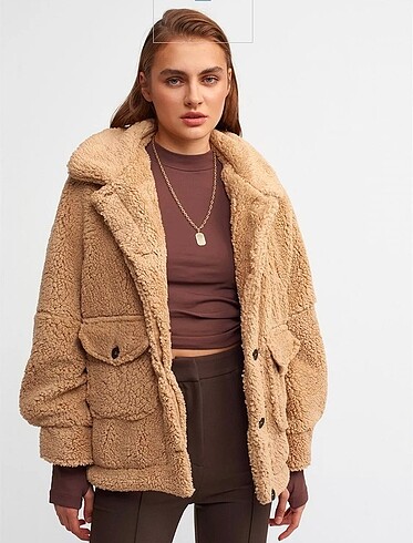 Peluş mont