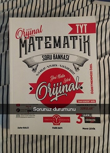 Orijinal tyt matematik 