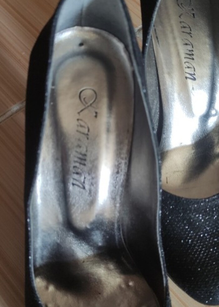 Simli platform ayakkabı - Görsel 2