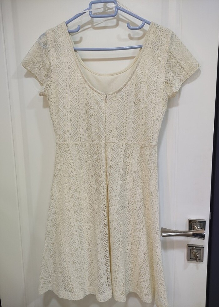 Koton dantel elbise - Görsel 4