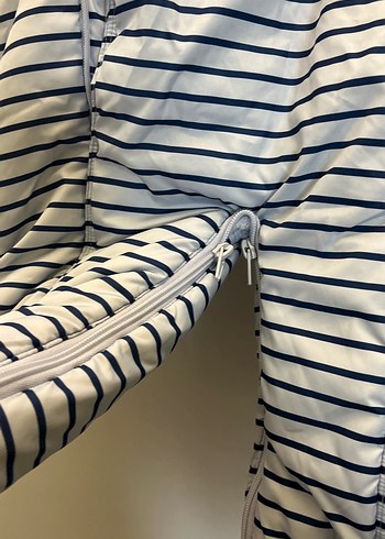 Gri Bebek Fermuarlı Tulum - Görsel 5